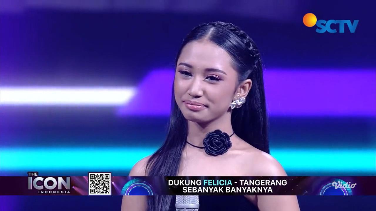 Felicia Tampil Memukau di The Icon Indonesia, Ahmad Dhani Ikut Bergoyang Saat Masuk Top 11